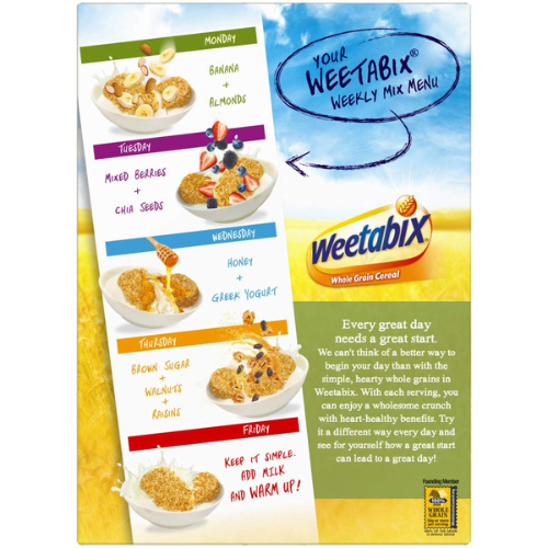 Weetabix Whole Grain Wheat Biscuits 14oz Box