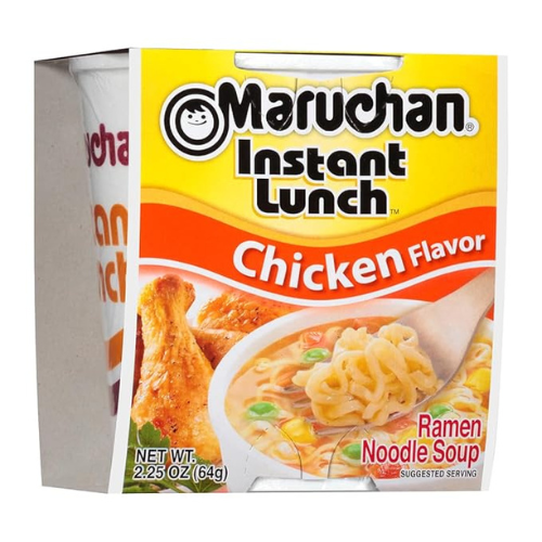 Maruchan Instant Lunch β Chicken Flavor, 12-Pack (2.25 oz Cups)
