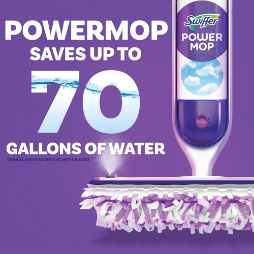 Swiffer Power Mop Floor Cleaning Solution 25.3 fl oz , 2-Pack