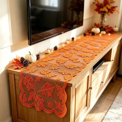 Fall Table Runner Fall Decorations for Home