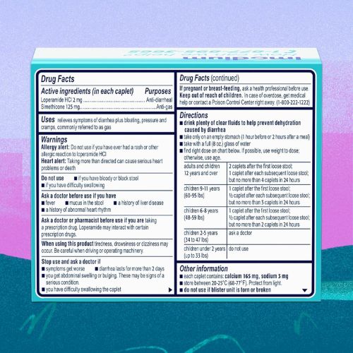 Imodium Multi-Symptom Relief Caplets, 18 ct