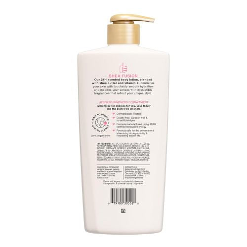 Jergens Shea Fusion Confetti Cake Body Lotion, Shea Butter, 14 fl oz