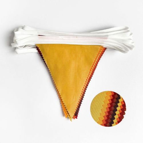 32Ft Fall Banner Decorations Triangle Flag