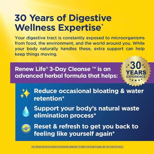 Renew Life 3 Day Cleanse | Total Body Reset