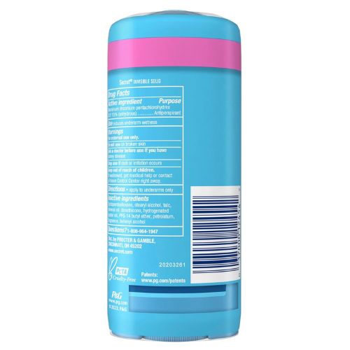 Secret Antiperspirant and Deodorant for Women, 24hr Sweat & Odor Protection