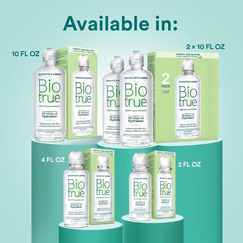 Biotrue Multi-Purpose Contact Lens Solution, 4 Fl Oz, 1 pack
