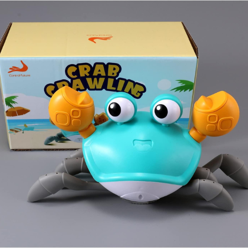 Control Future Crawling Crab Baby Toy.
