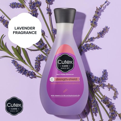 Cutex Nail Polish Remover, Strength Shield, Leaves Nails Looking Healthy
