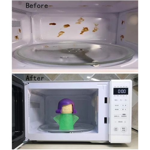 Angry Mama Microwave Cleaner , Steam Away Microwave Messes!