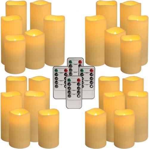 24 Waterproof Outdoor Flameless Candles