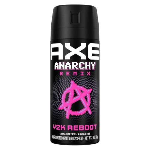 AXE Y2K Reboot Underarm Deodorant Body Spray Anarchy Remix, & 2.9 oz