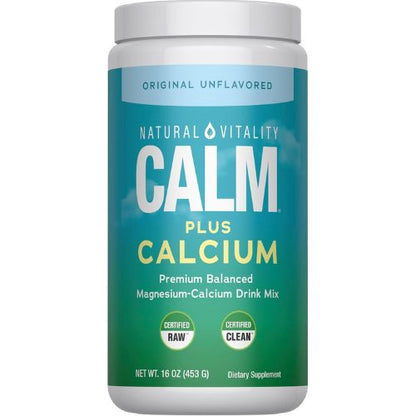 Natural Vitality Calm Magnesium & Calcium Powder