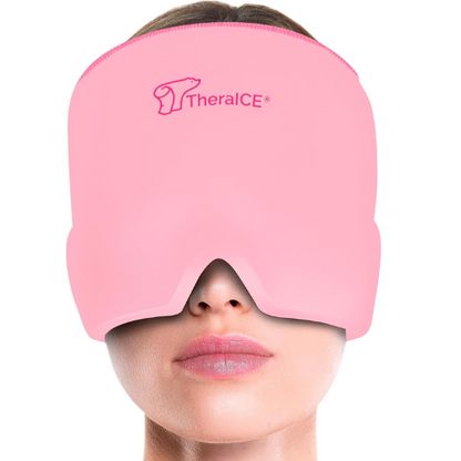 TheraICE Headache Relief Cap Cooling Gel Mask for Migraines