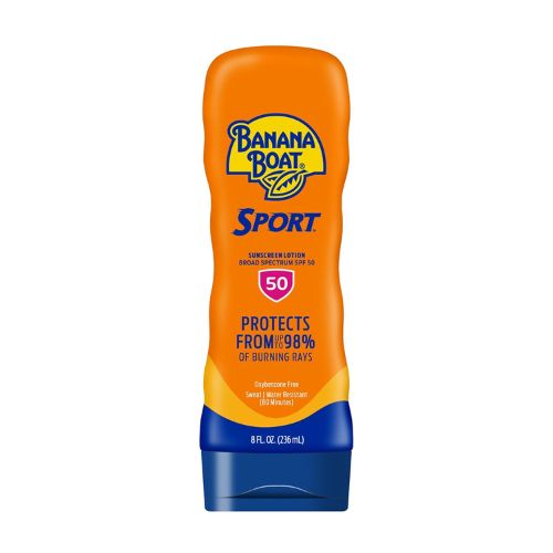 Banana Boat Sport SPF 50 Sunscreen Lotion, 8 Fl Oz