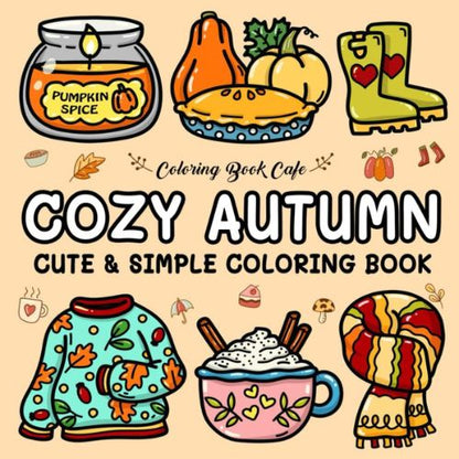 Cute and Cozy Coloring Book