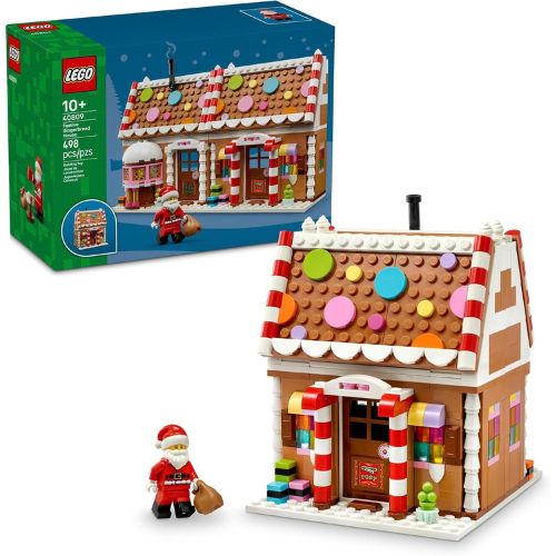 Festive Gingerbread House 40809