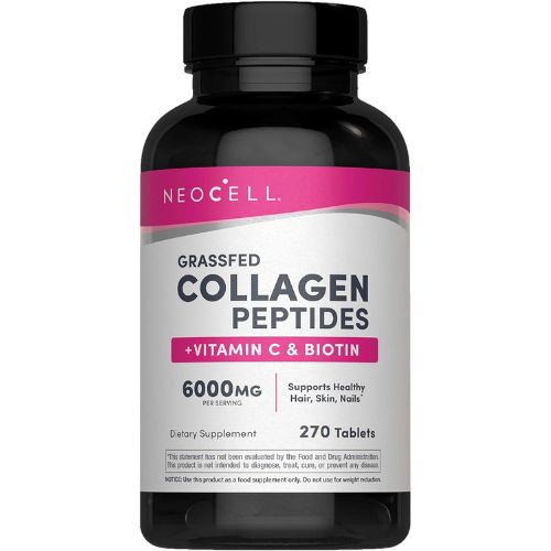 NeoCell Collagen Peptides Pills | 270 Caplets | with Vitamin C and Biotin