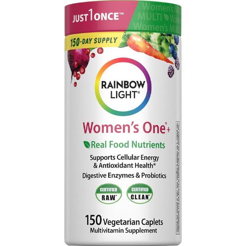 Rainbow Light Womens Multivitamin One + | 150 Caplets