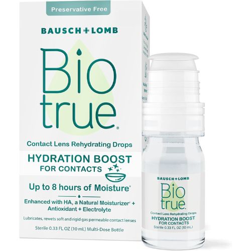 Biotrue Hydration Boost for Contacts, Lubricant Eye Drops, 0.33 Fl Oz