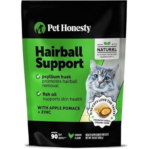 Cat Hairball Chews – 90-Day Chicken Treats