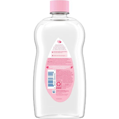 Johnson's Baby Oil, Pure Mineral Oil, Original Scent, 20 fl. oz