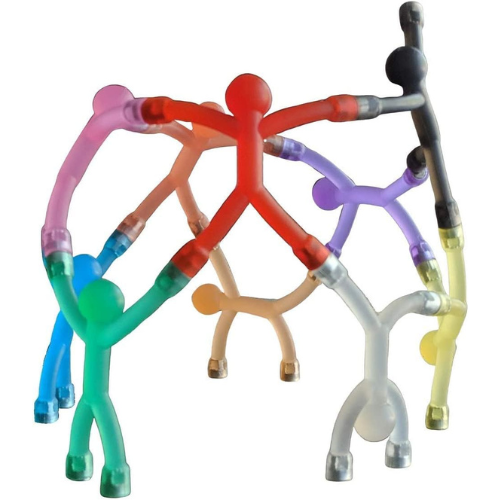 MAGMEN 10 Piece Magnetic Fidget Toy Set Opaque Color Magnets for Kids 3-8 Toddlers