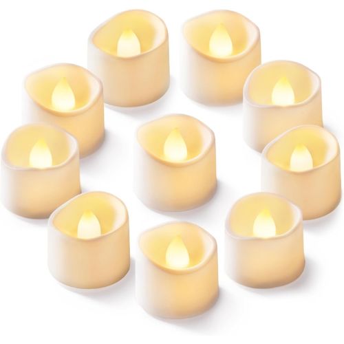 Homemory 24Pcs Flickering Flameless Candle Battery