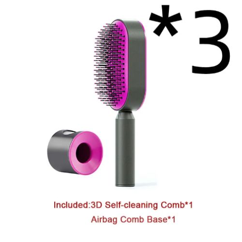 Self Cleaning Hair Brush For Women