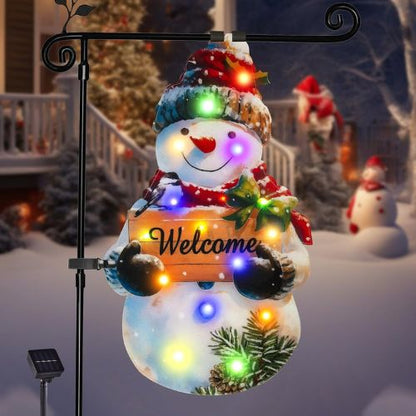 12x18 Lighted Christmas Snowman