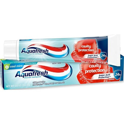 Aquafresh Cavity Protection Fluoride Toothpaste, 5.6 oz