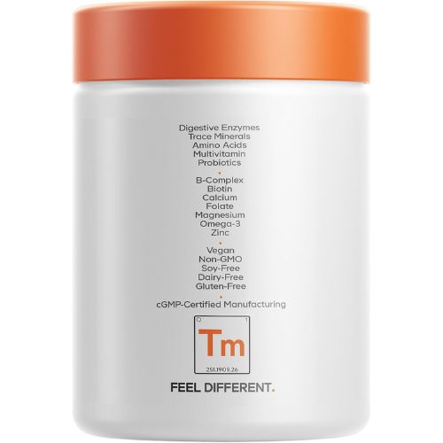 Codeage Teen Multivitamin – 25+ Nutrients, Organic, Omega-3, 60ct