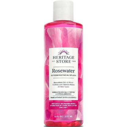 HERITAGE STORE Rosewater Refreshing Splash (8oz)