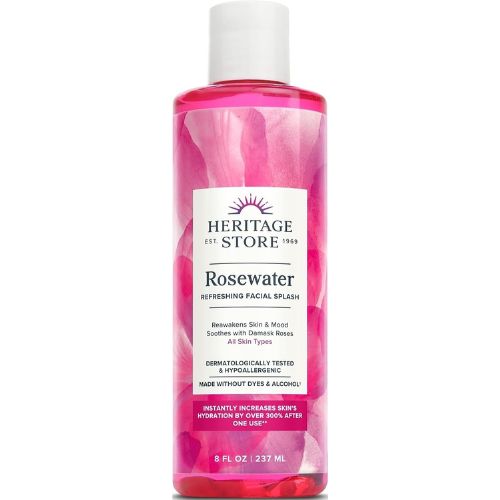 HERITAGE STORE Rosewater Refreshing Splash (8oz)
