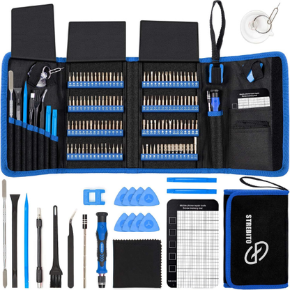 STREBITO 142-Piece Precision Screwdriver Set – Magnetic Repair Kit