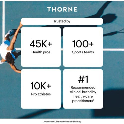 THORNE Amino Complex, Clinically Validated EAA & BCAA Powder, 30 Servings