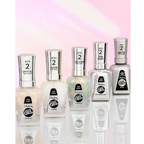 Sally Hansen Miracle Gel™, Shiny Top Coat, Long Lasting, Gel-Like Formula