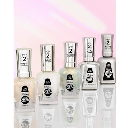 Sally Hansen Miracle Gel™, Shiny Top Coat, Long Lasting, Gel-Like Formula