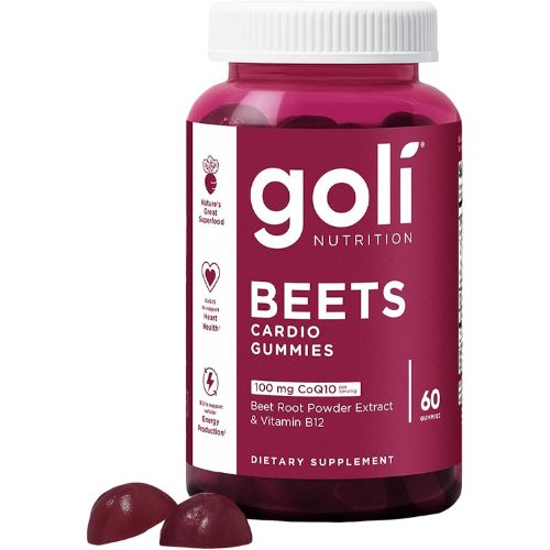 Goli Nutritional Supplement, Beets Cardio Gummy - 60 Count - 100mg