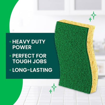 Scotch-Brite Heavy Duty Scrub Sponge, 6 Pack