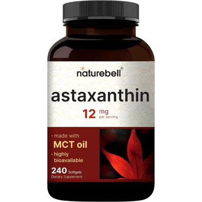 NatureBell Maximum Strength Astaxanthin 12mg