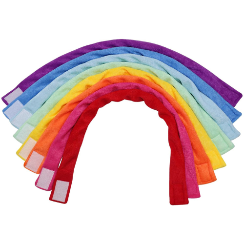 8 Pack Sensory Chew Necklaces for Kids Terry Cloth Teething