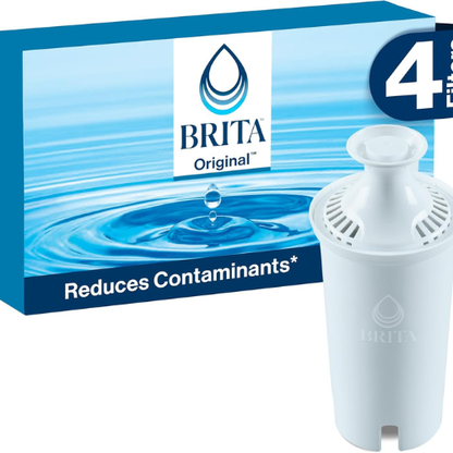 Brita Standard Water Filter – 4 Pack for Pitchers