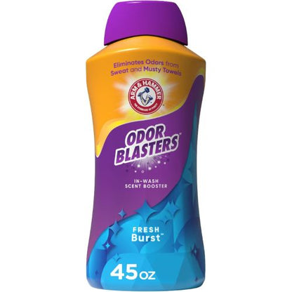 ARM & HAMMER Odor Blasters Laundry Scent Booster, Fresh Burst Scent 45 oz