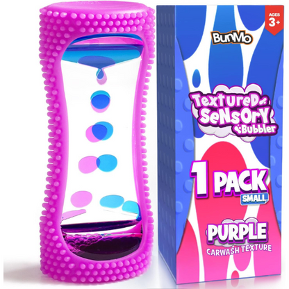 BUNMO Liquid Motion Sensory Bottle Relaxing Bubble Timer Fidget Toy