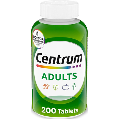 Centrum Multivitamin for Adults 18 and Over, 200 Tablets