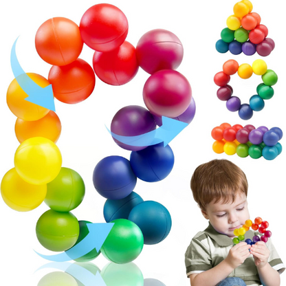 Autism Sensory Fidget Ball Toy  Calming Travel and Classroom Activity