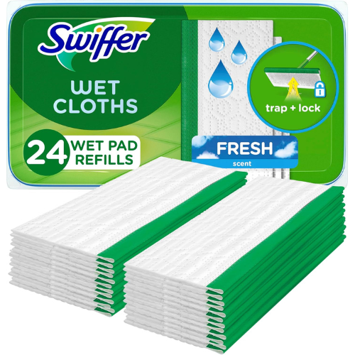 Swiffer Sweeper Wet Mopping Cloths , 24 Count