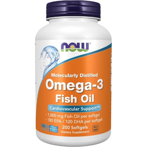 NOW Foods Supplements, Omega-3 180 EPA / 120 DHA,