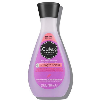 Cutex Nail Polish Remover, Strength Shield, Leaves Nails Looking Healthy