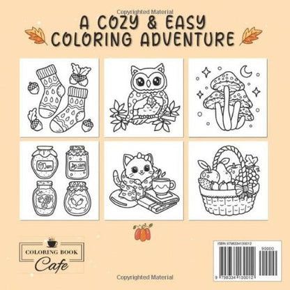 Cute and Cozy Coloring Book